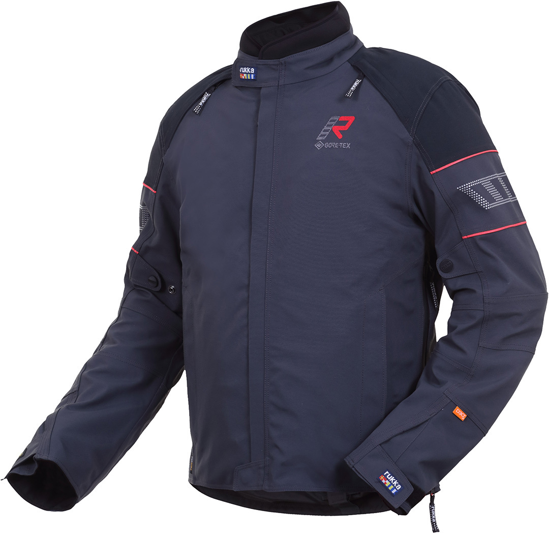 Rukka R-EX Jaqueta têxtil de motocicleta cinza 60 Figura 1