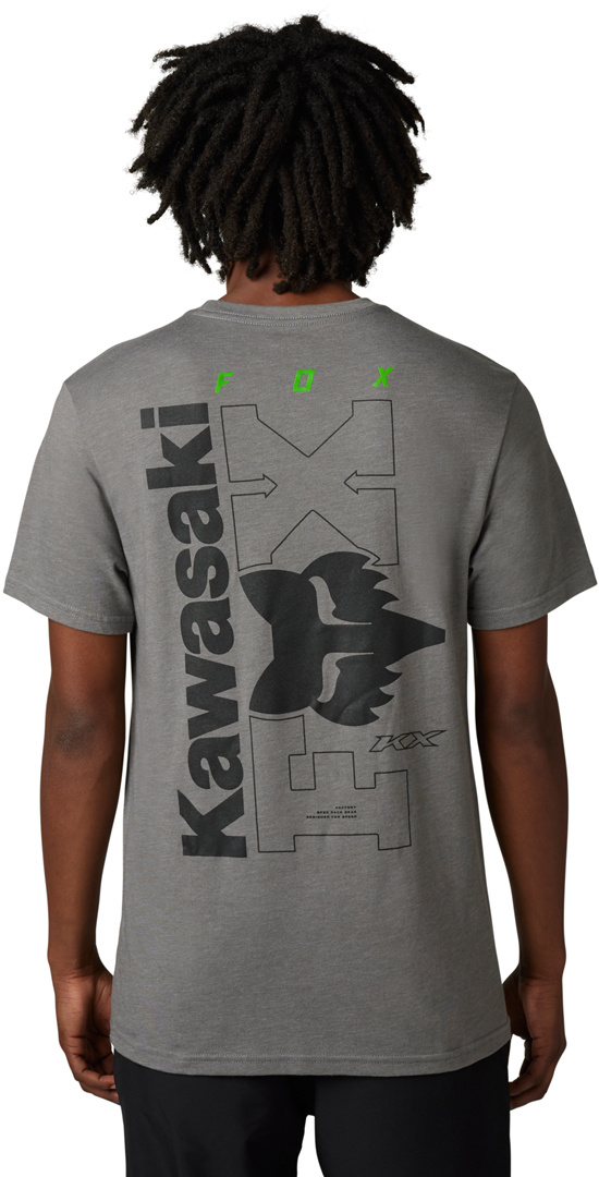 FOX Kawi II Camiseta cinza L Figura 4