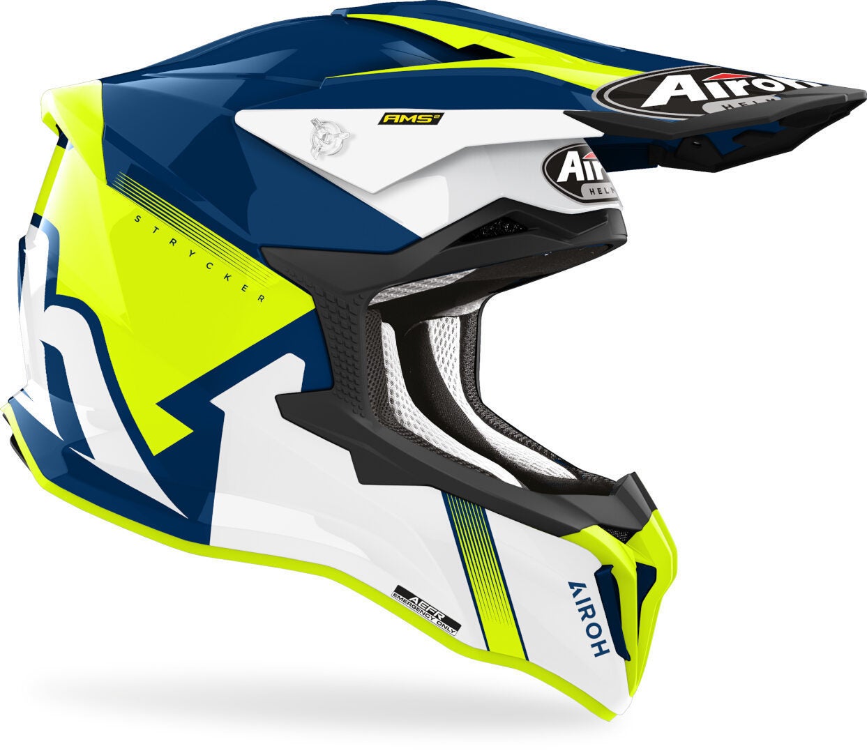 Airoh Strycker Blazer Casco Motocross giallo L (59/60) Figura 2