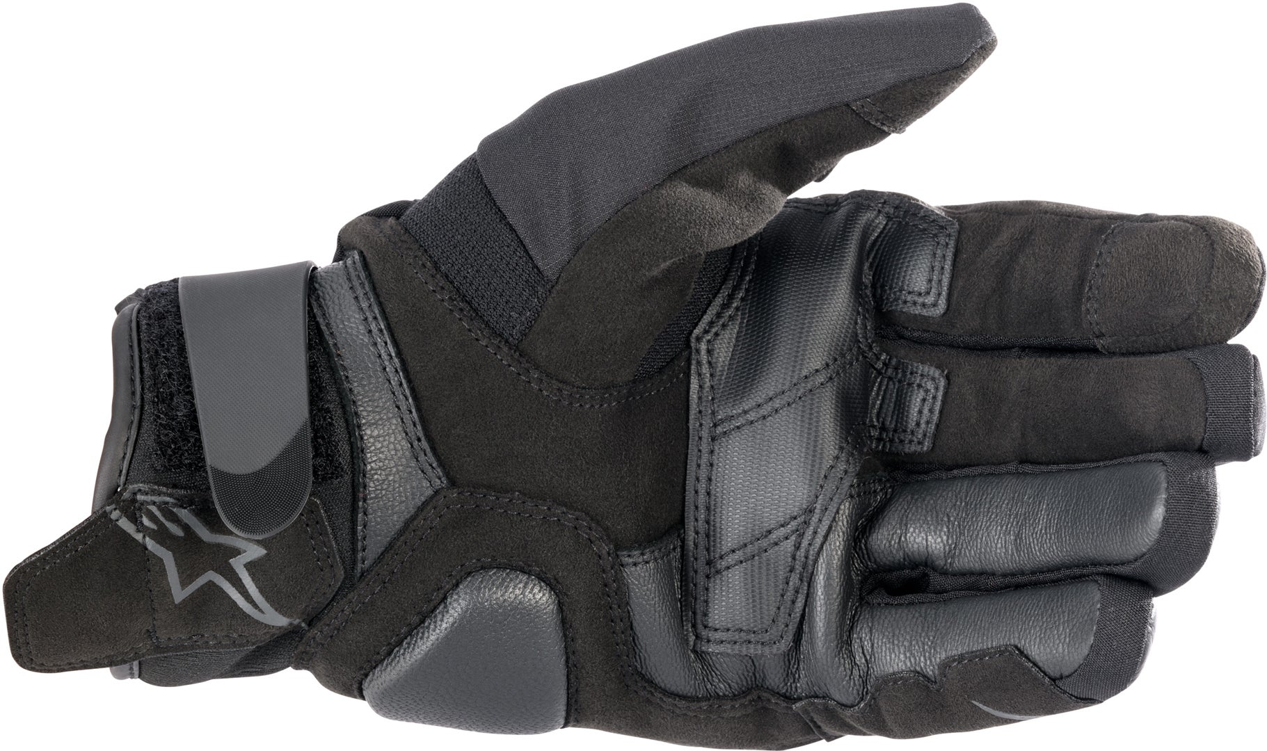 Alpinestars SMX-1 Drystar® vandtætte motorcykelhandsker Sort L Figur 2