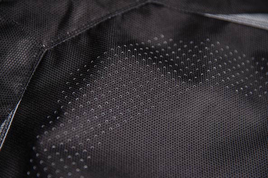 Icon Hooligan Ultrabolt Motorcycle Textile Jacket black/grey/red L Figure 19