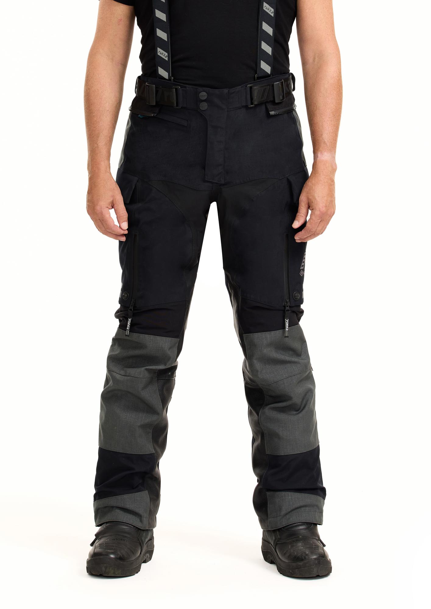Rukka Titantrail-R GTX Motorrad Textilhose schwarz/grau 50 Abbildung 3
