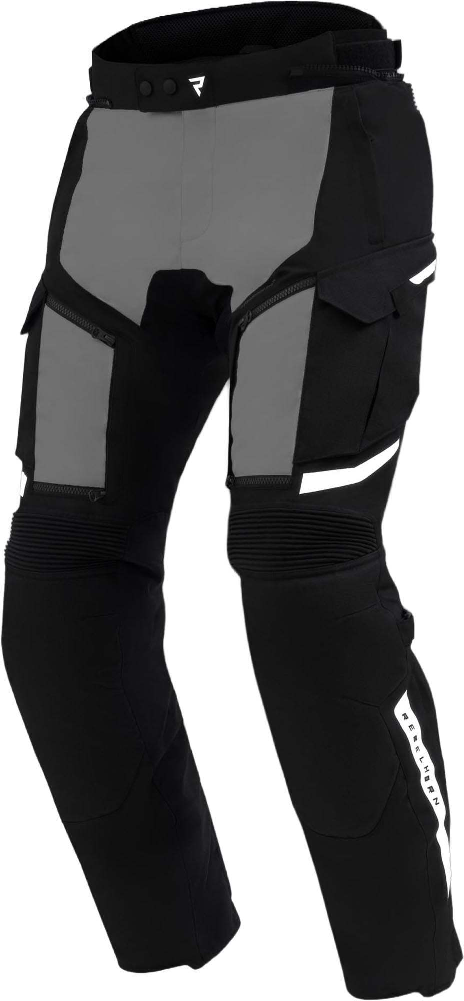 Rebelhorn Cubby 5 Pantalon textile de moto imperméable noir/gris M Figure 11