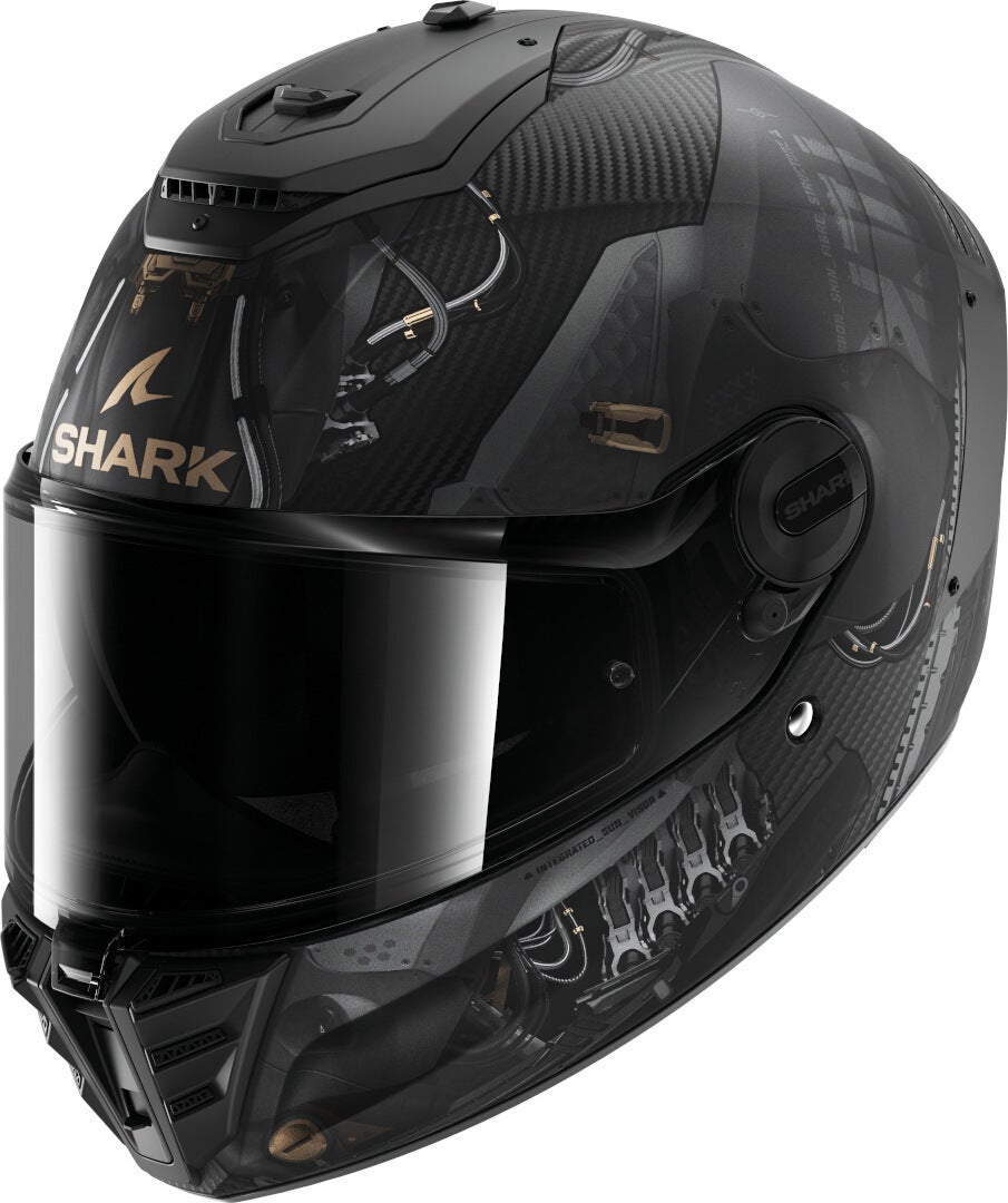 Shark Spartan RS Xbot Carbon Helm schwarz matt/grau L (59/60) Abbildung 1