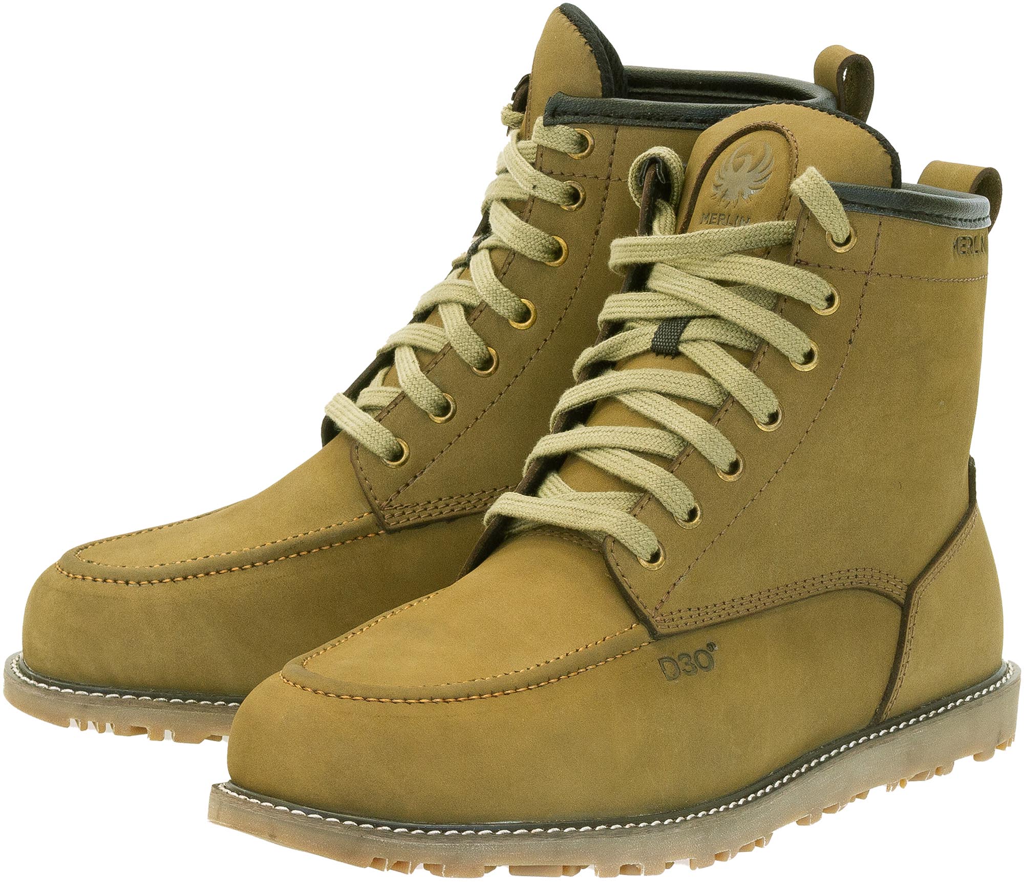 Merlin Worker D3O Bottes de moto imperméables olive 44 Figure 1