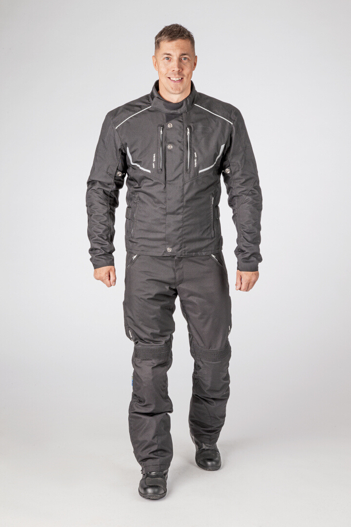 Lindstrands Halden waterproof Motorcycle Textile Jacket black 54 Figure 2