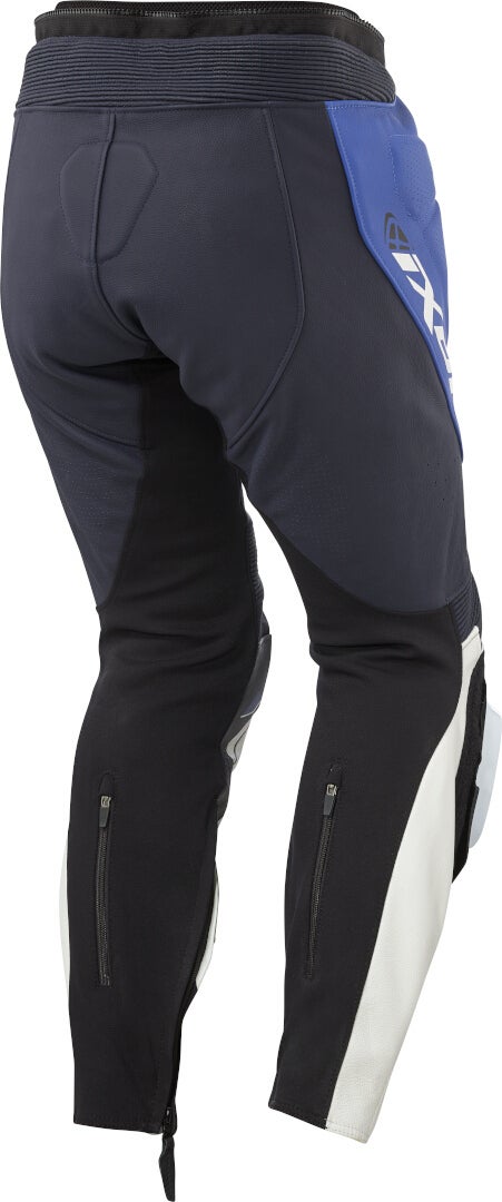 Ixon Vortex 3 Motorcycle Leather Pants black/blue/white XXL Figure 2