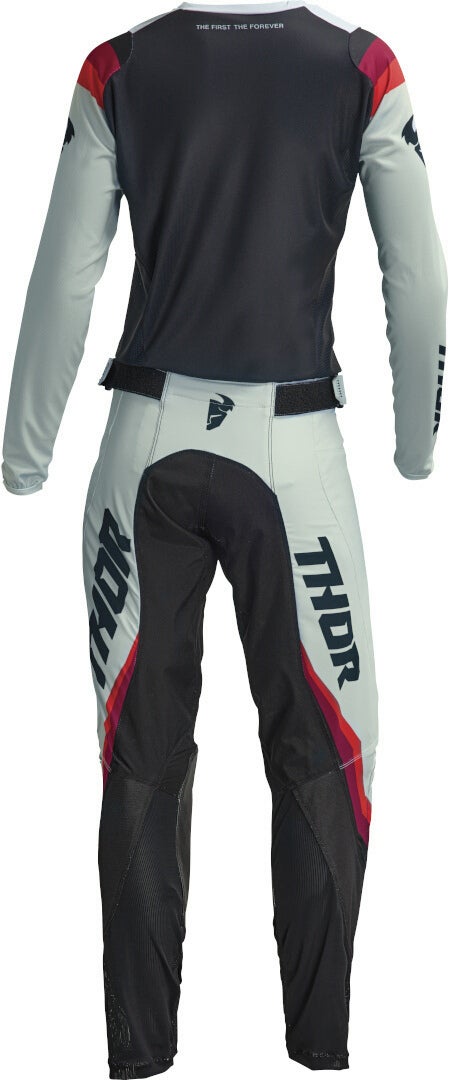 Thor Pulse Rev Motocross bukser til damer grøn/sort 7/8 Figur 5