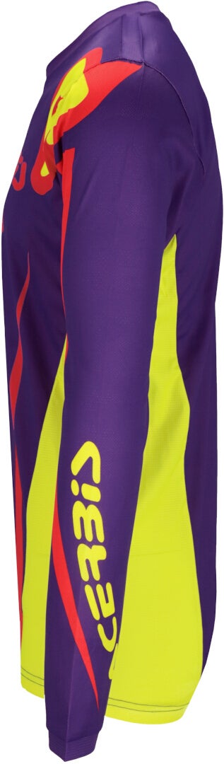 Acerbis MX J-Track Askar Motorcross Jersey paars/rood M Figuur 4