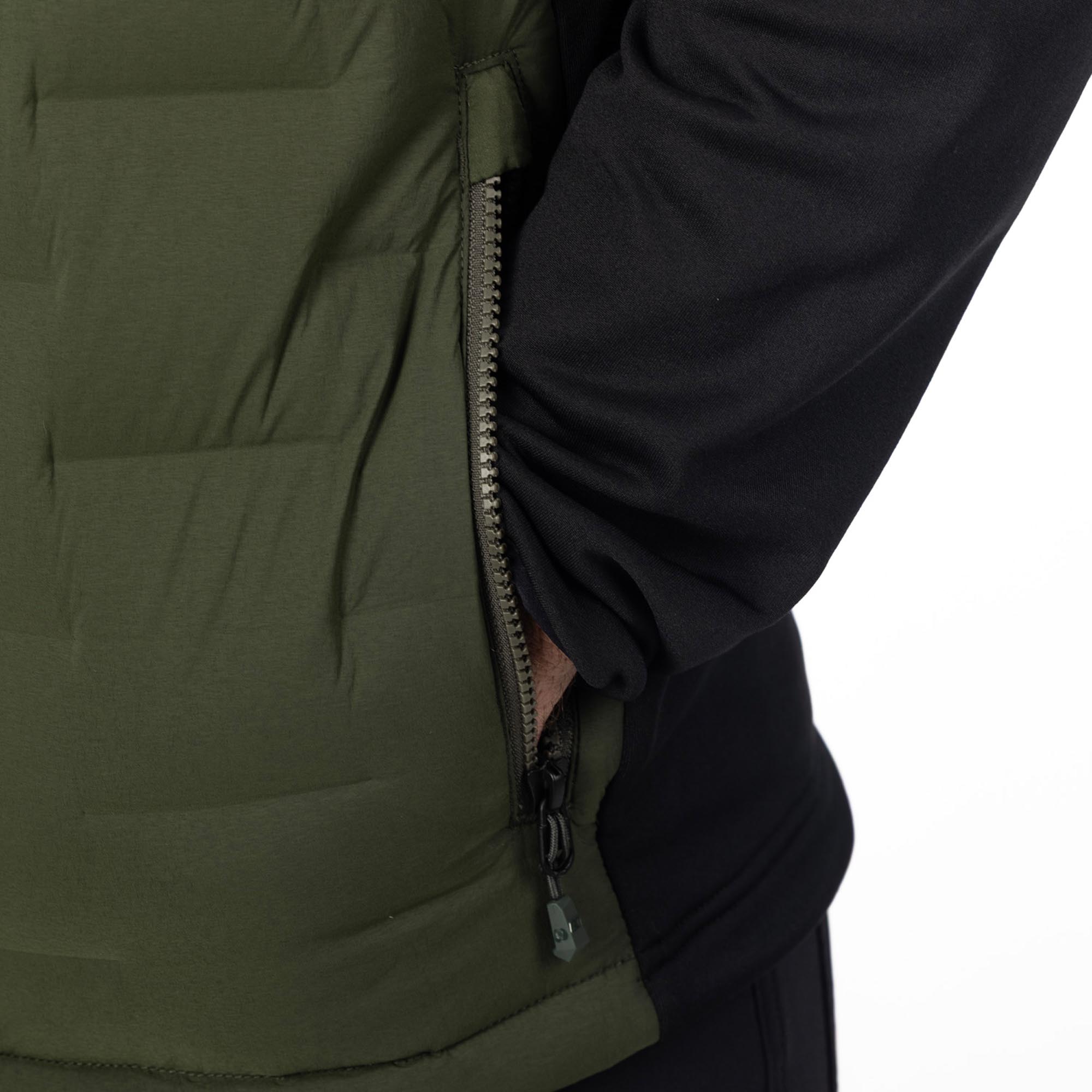 Klim Boulder Stretch Kabát Down Hybrid zelená/černá M Obrázek 7