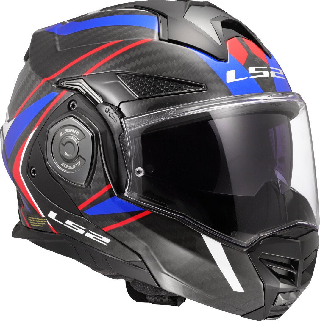 LS2 FF901 Advant X Carbon Future II Helmet white/blue/red XL (61/62) Figure 7