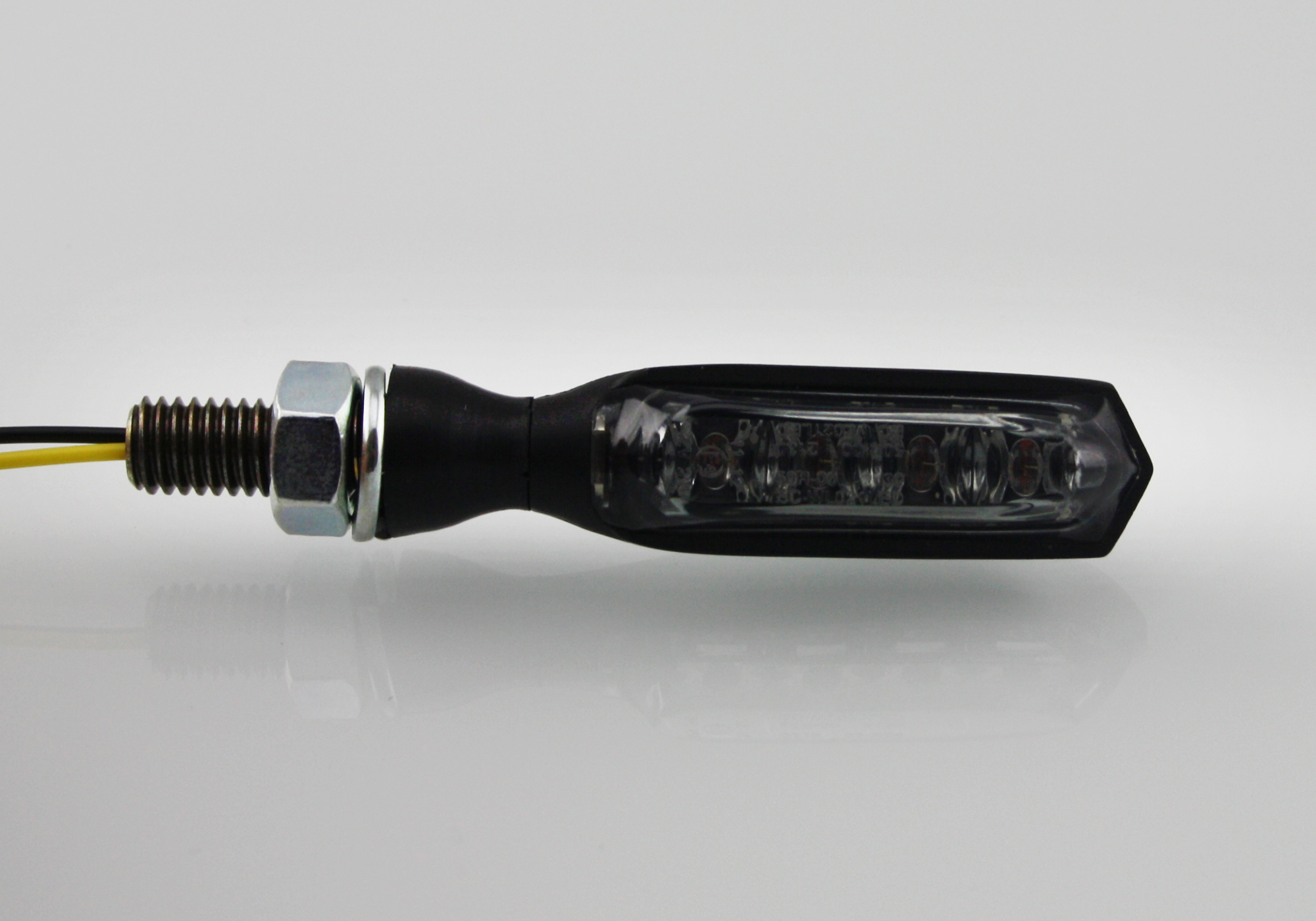 PROTECH LED-indikator RC-90 aluminium/zink svart Figur 1 PROTECH LED-indikator RC-90 aluminium/zink svart Figur 1