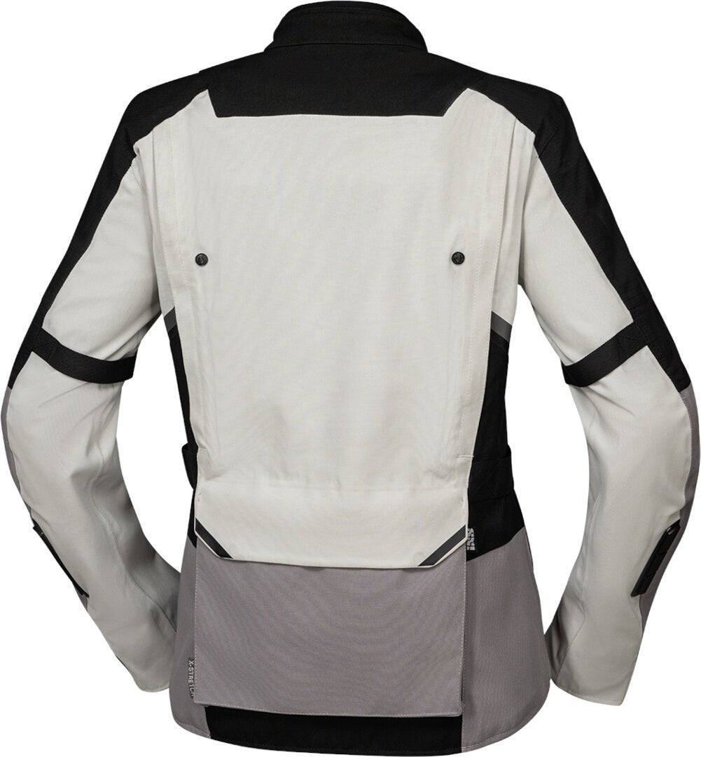 IXS Tourster-STX 1.0 imperméable dames moto textile veste Gris clair 3XL Figure 2