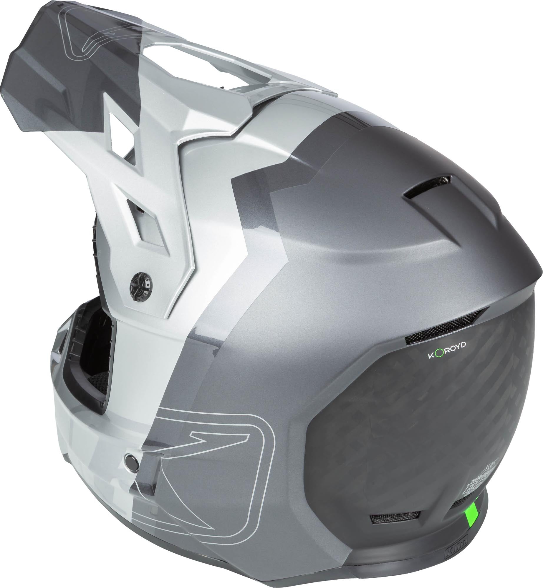 Side view of Klim F3 Carbon Pro Motocross Helmet
