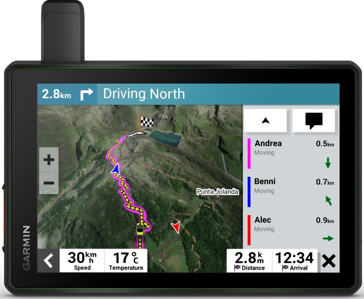 Garmin TREAD® SXS Powersport Edition Sistem de navigație Figura 5