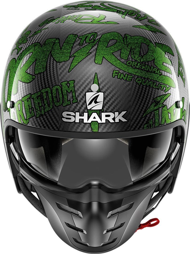 Shark-S-Drak Freestyle Cup Cască cu reacție verde XXL (63/64) Figura 3