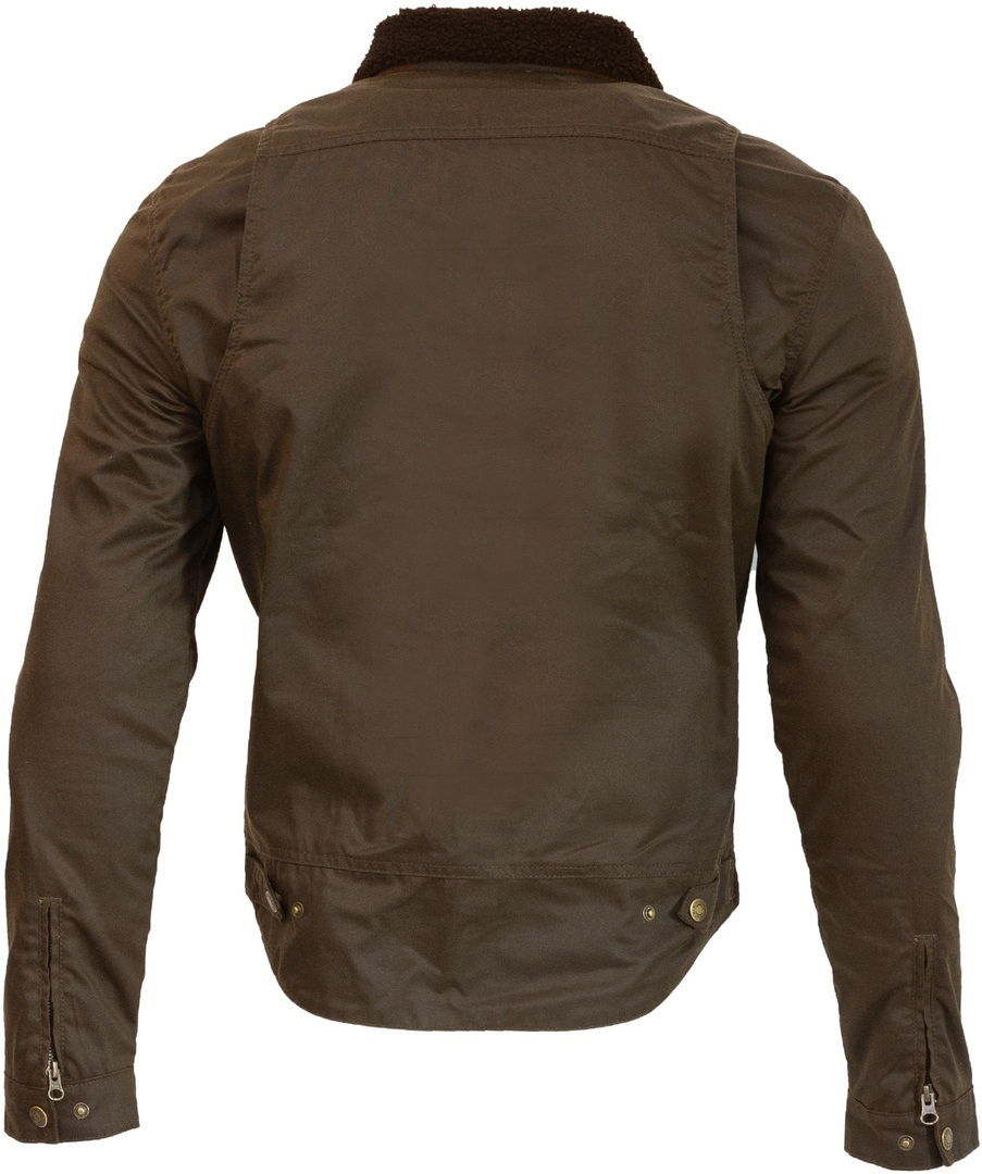 Merlin Millington D3O Motorcycle Waxed Jacket olive XL Figure 2