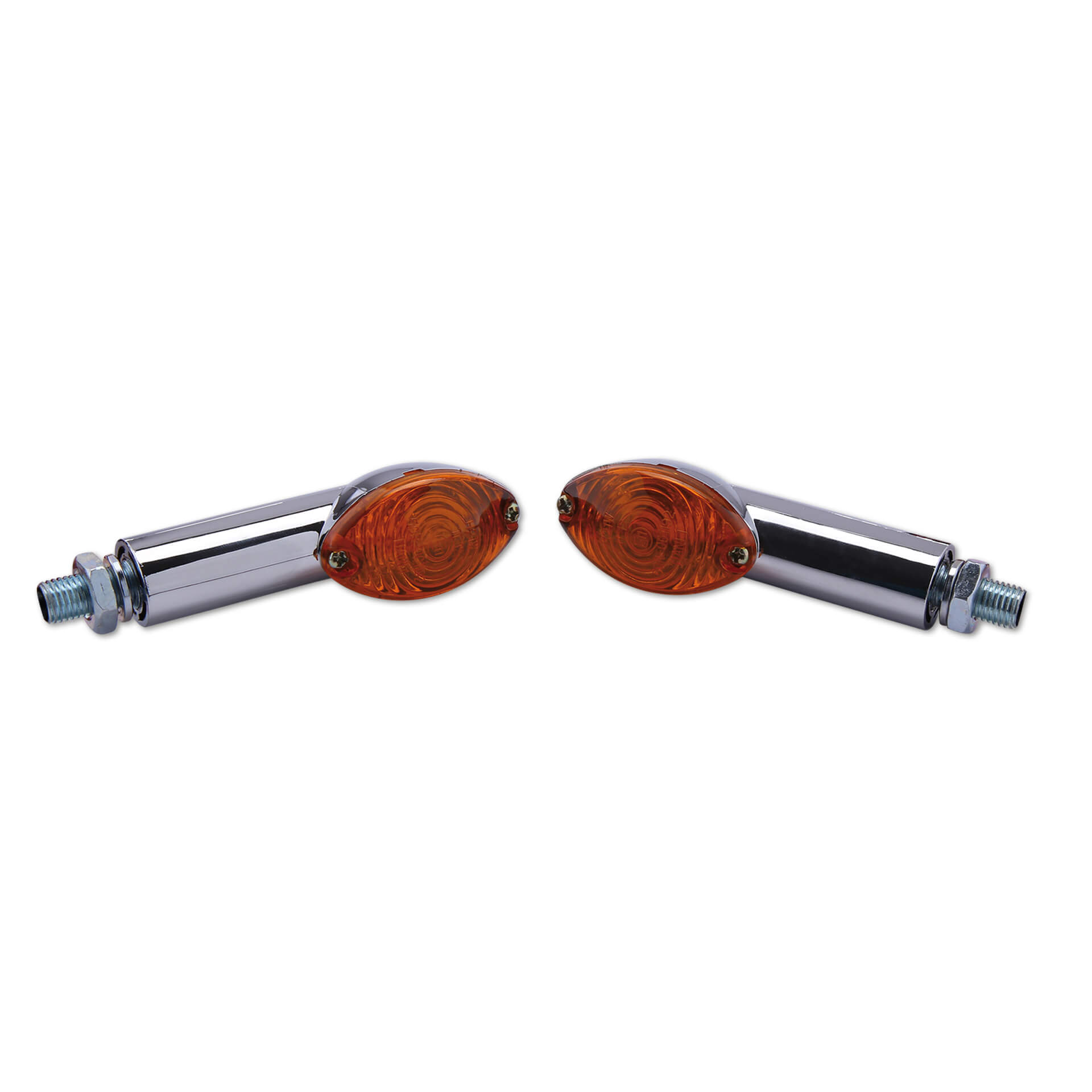 SHIN YO Mini Blinker CATEYE, lang Chrome Galben Figura 1