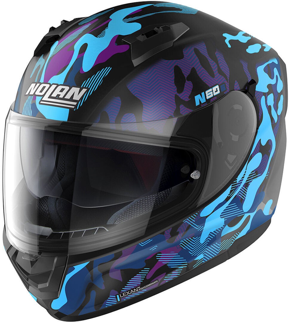 Nolan N60-6 Foxtrot Casco nero/blu L (60) Figura 1