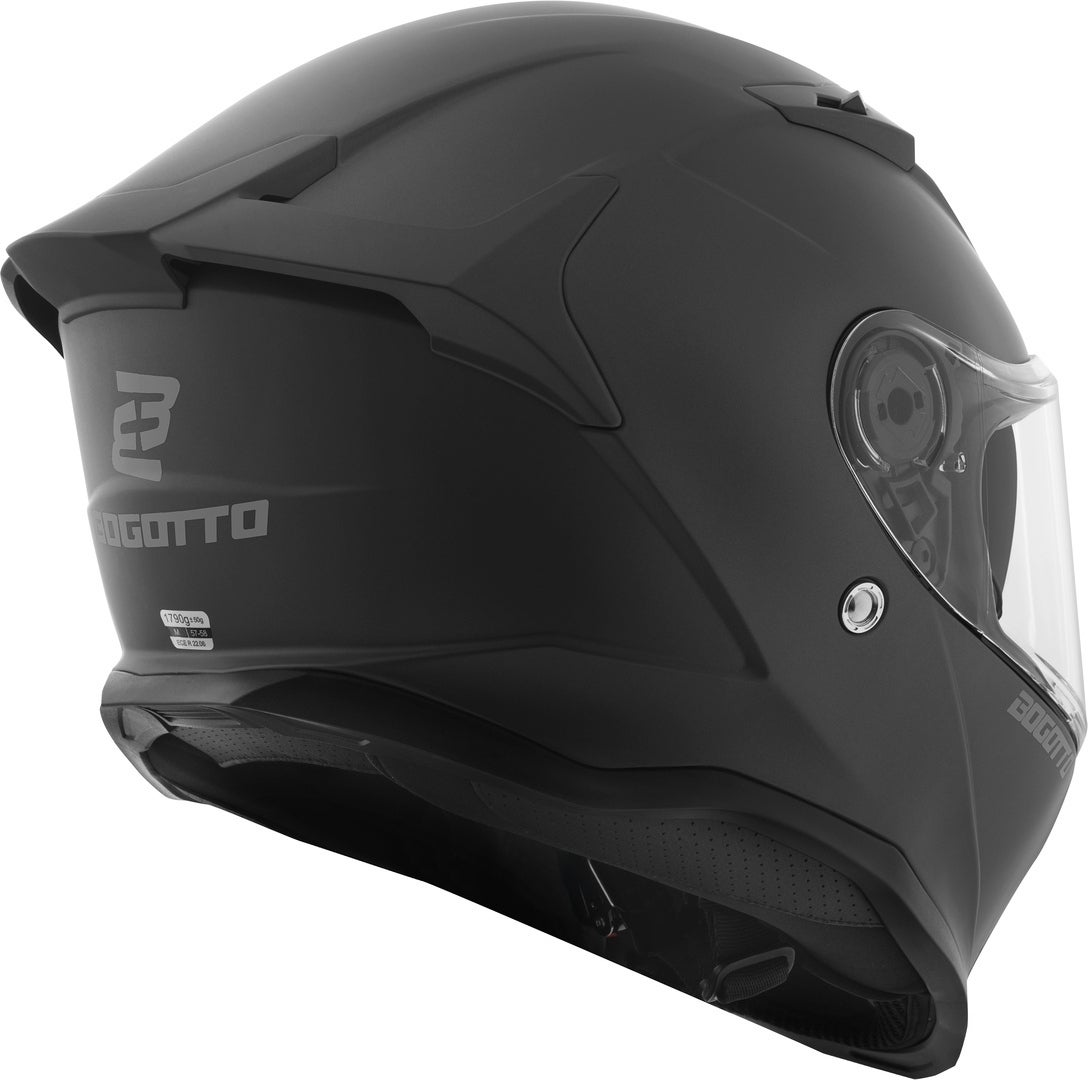 Side view of Bogotto H153 BT Bluetooth Helmet