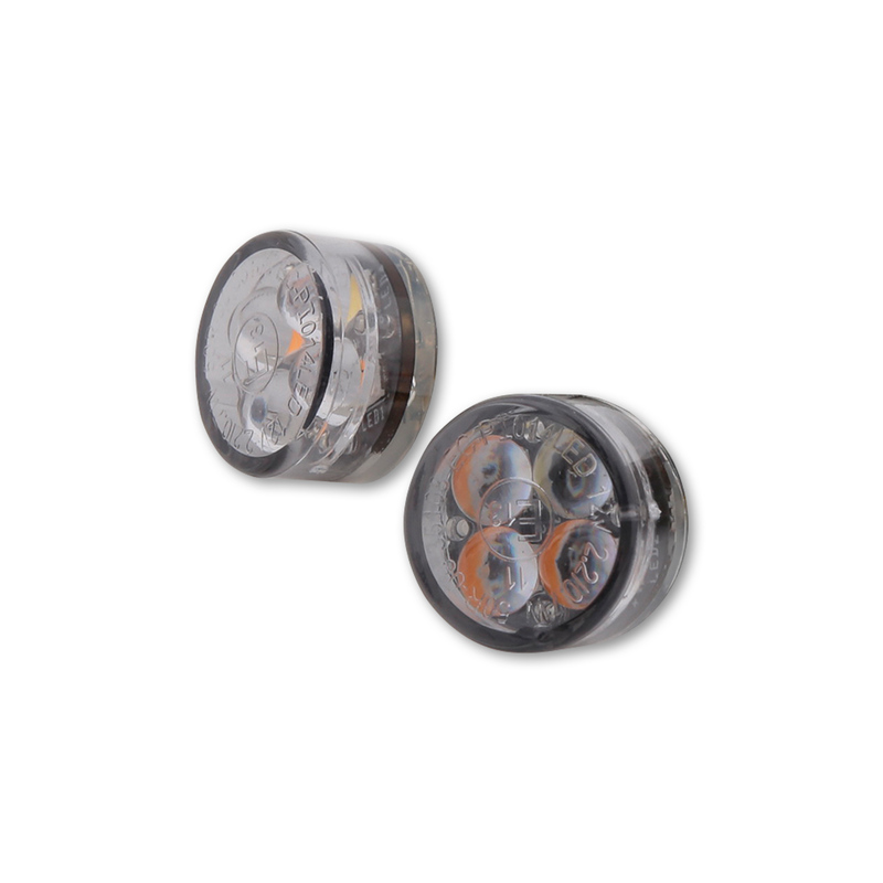 HIGHSIDER smart Module Sixteen LED-indikator/positionsljus Rök 2i-1, E-godkänd (par) Figur 1