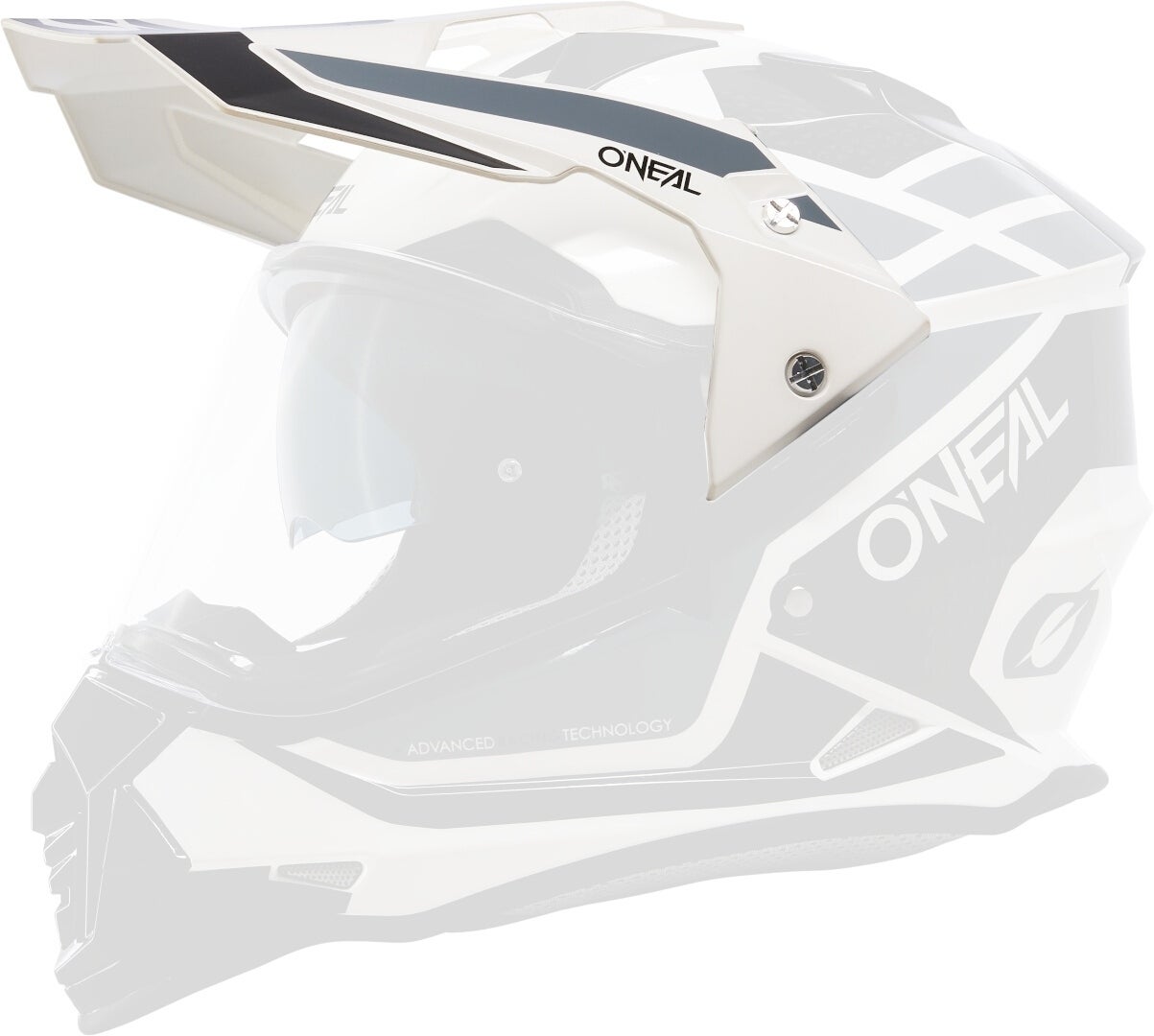 Oneal Sierra R Casque de motocross Blanc/Gris/Noir XXL (63/64) Figure 7
