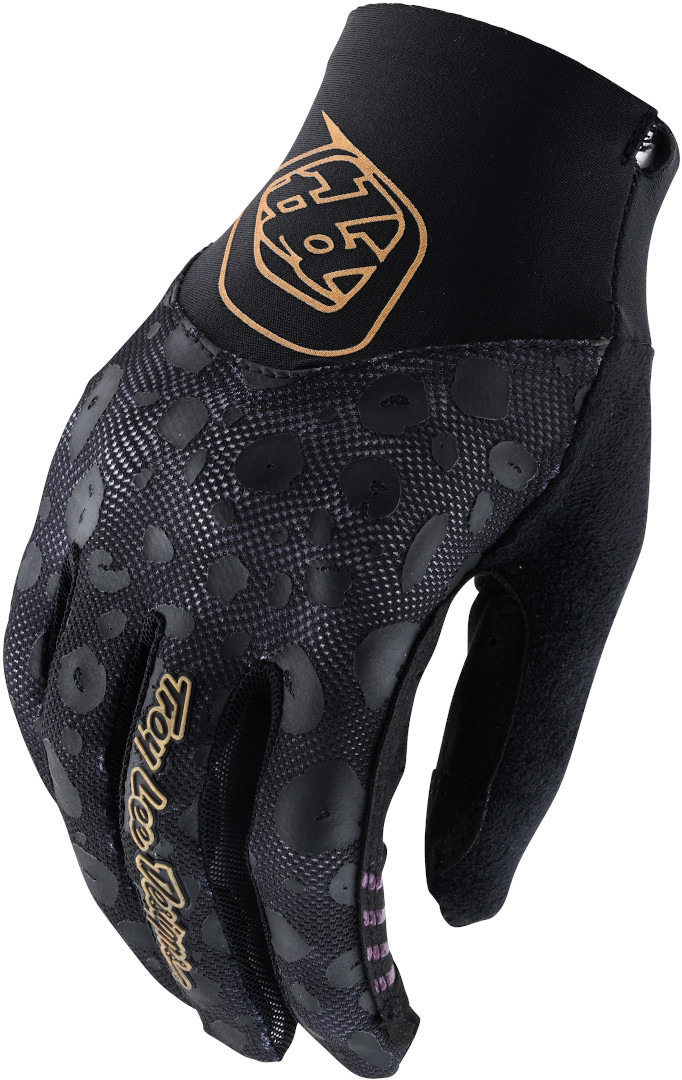 Troy Lee Designs Ace 2.0 Mănuși de motocross pentru doamne Negru/gri S Figura 1