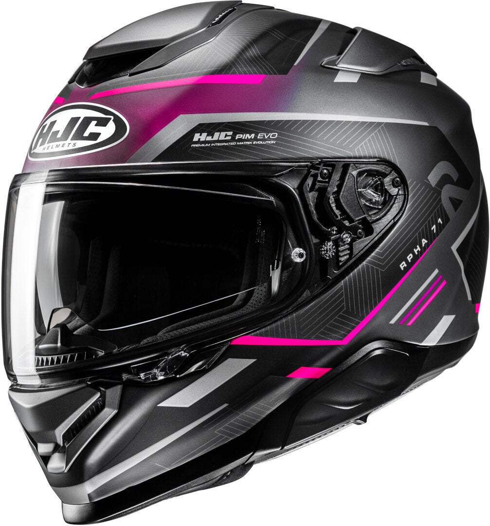 HJC RPHA 71 Ellon Capacete preto/cinza/rosa M (57/58) Figura 1