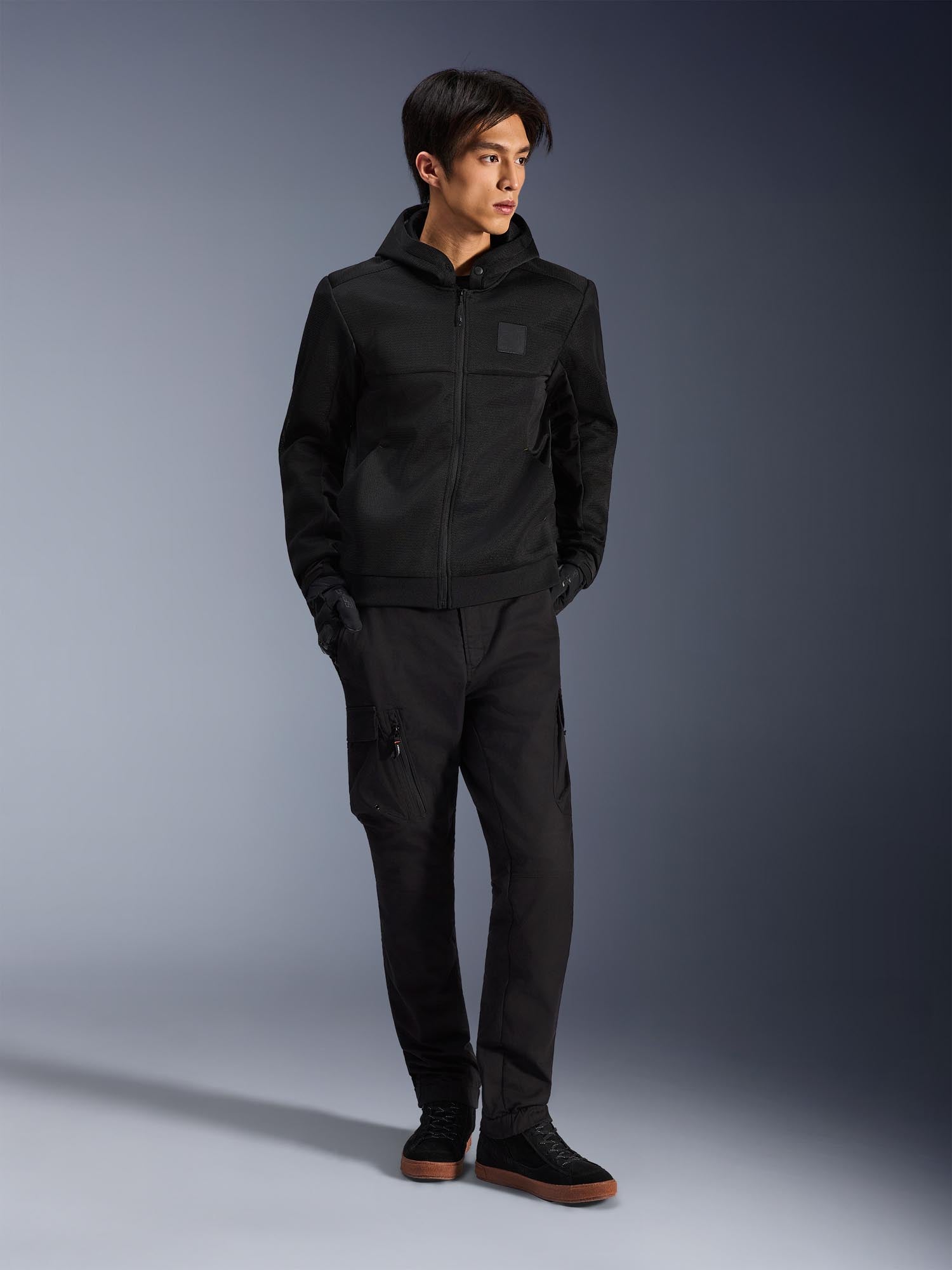Alpinestars Chrome Superairflow Motorsykkel zip-hettegenser Svart 2XL Figur 5