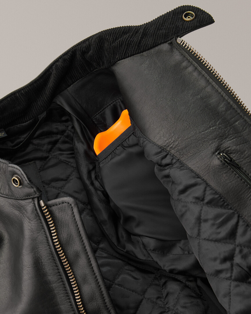 Belstaff Vanguard Motorrad Ledejacke L Abbildung 3
