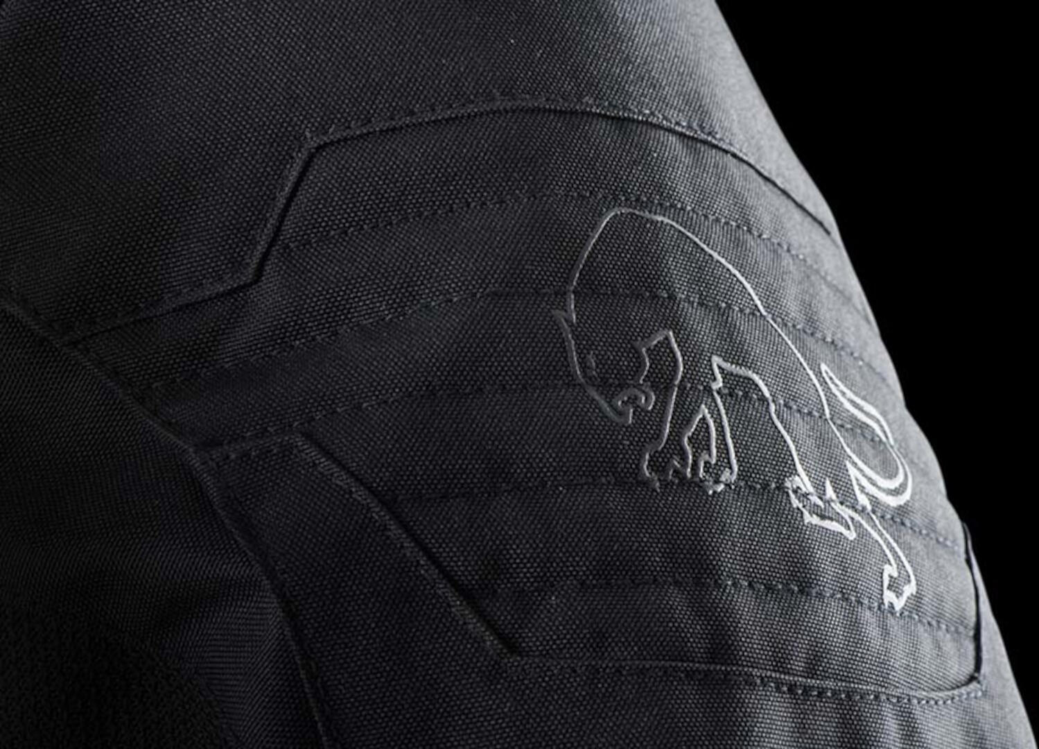 Furygan WB08 Vented+ Motorrad Textiljacke schwarz/weiß M Abbildung 5