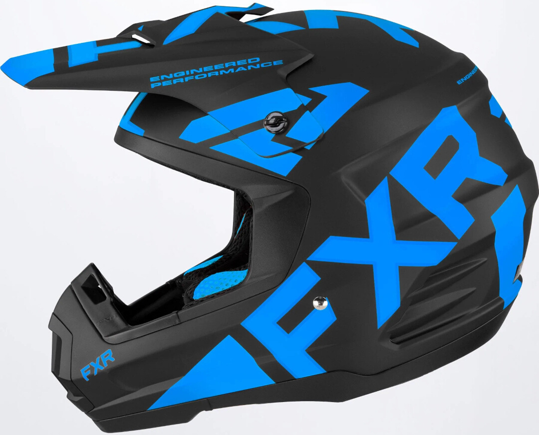 FXR Torque Team Snescooterhjelm sort/blå S (55/56) Figur 2
