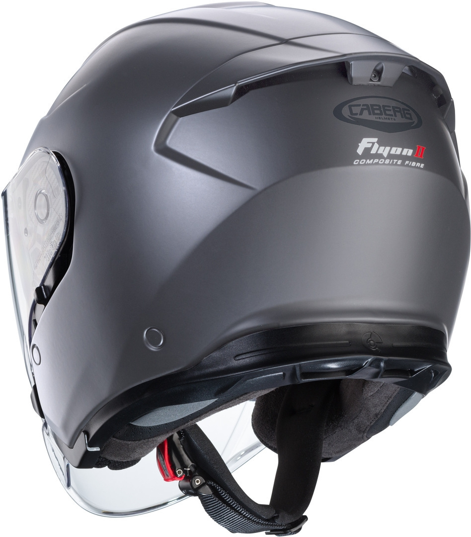 Caberg Flyon II Capacete a jato Cinza mate S (55/56) Figura 2