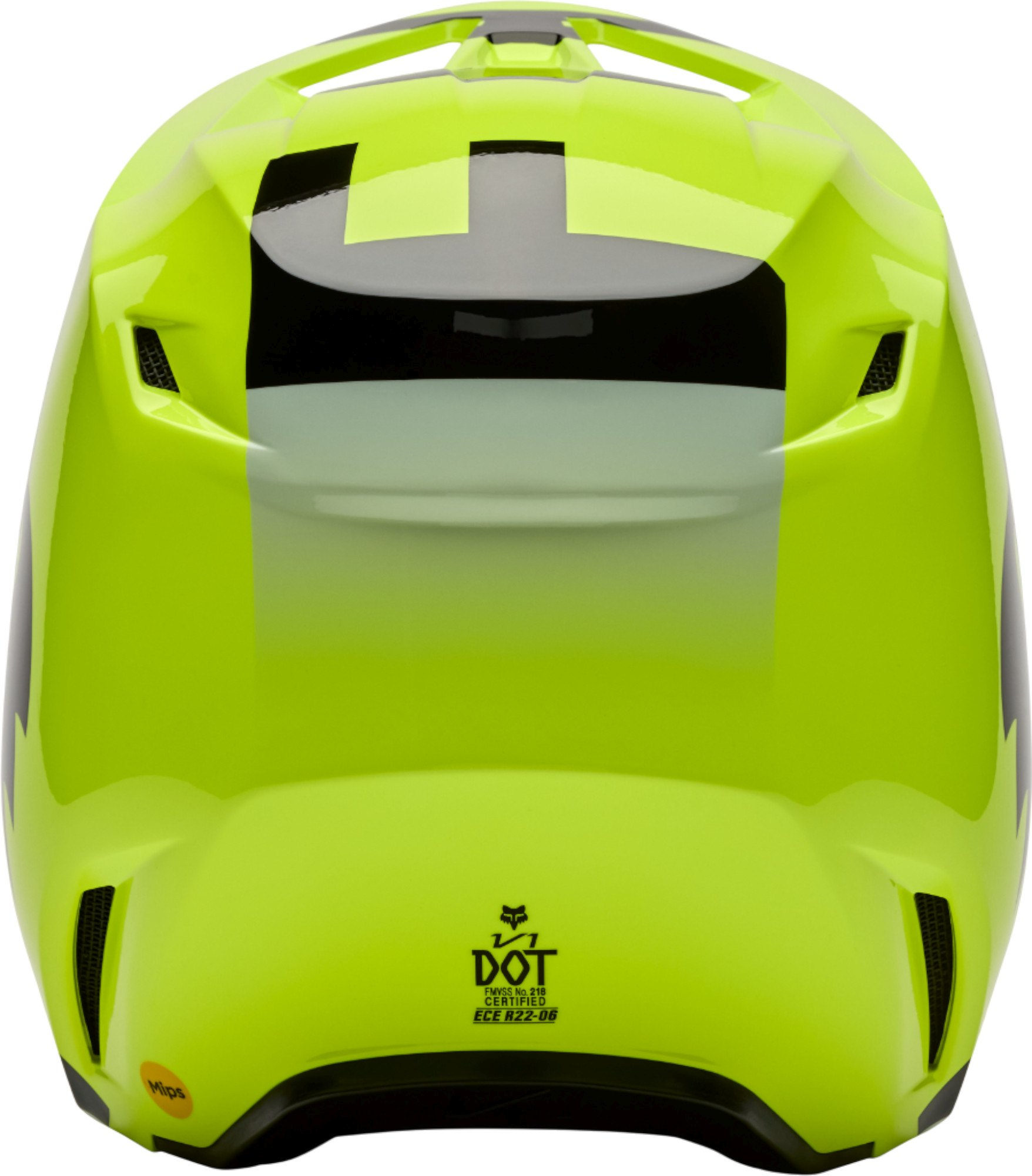 FOX V1 Shield Casco da motocross giallo M (57/58) Figura 5