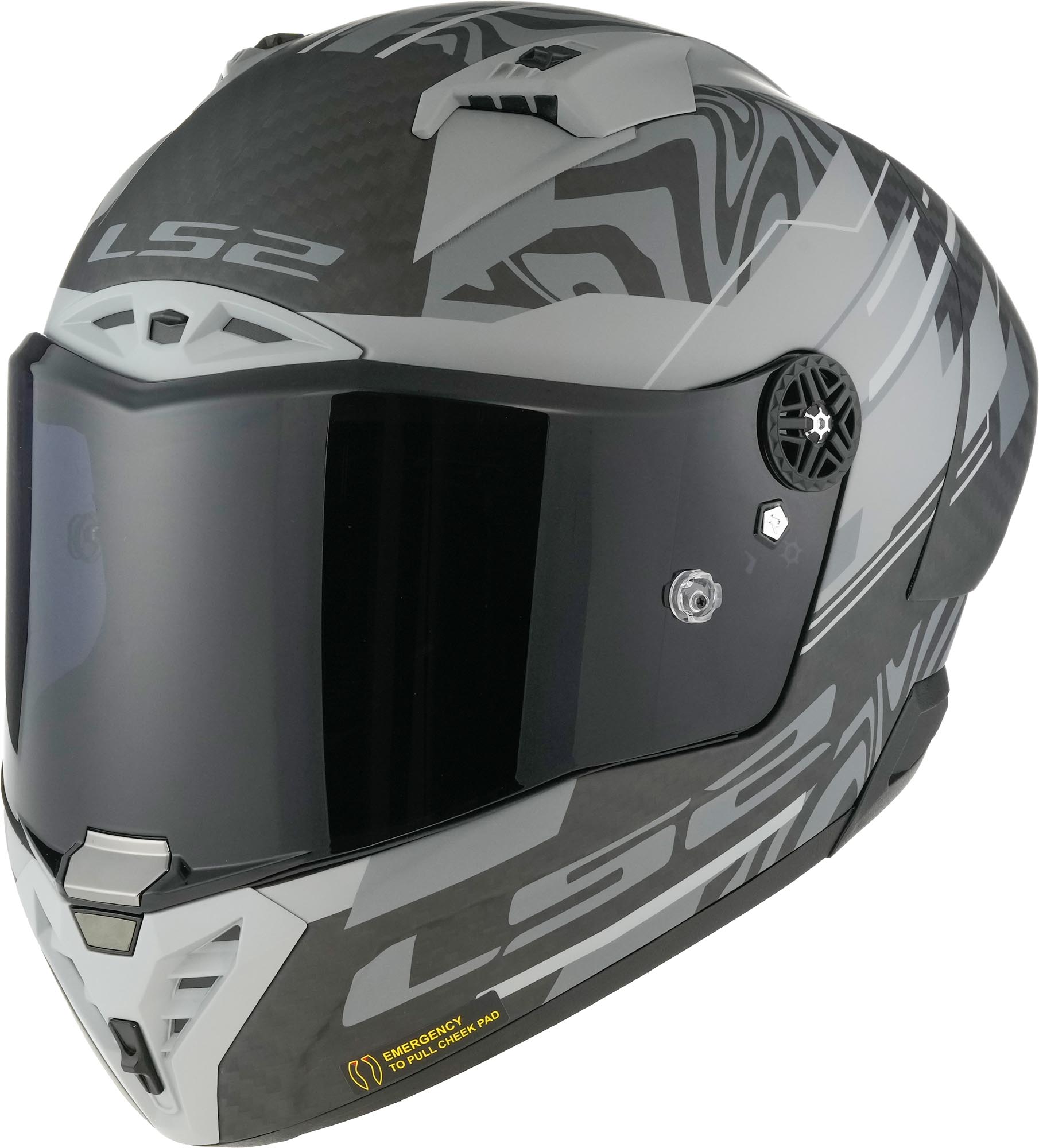 LS2 FF805 Thunder GP Polar Carbon Casco Articolo principale Figura 1