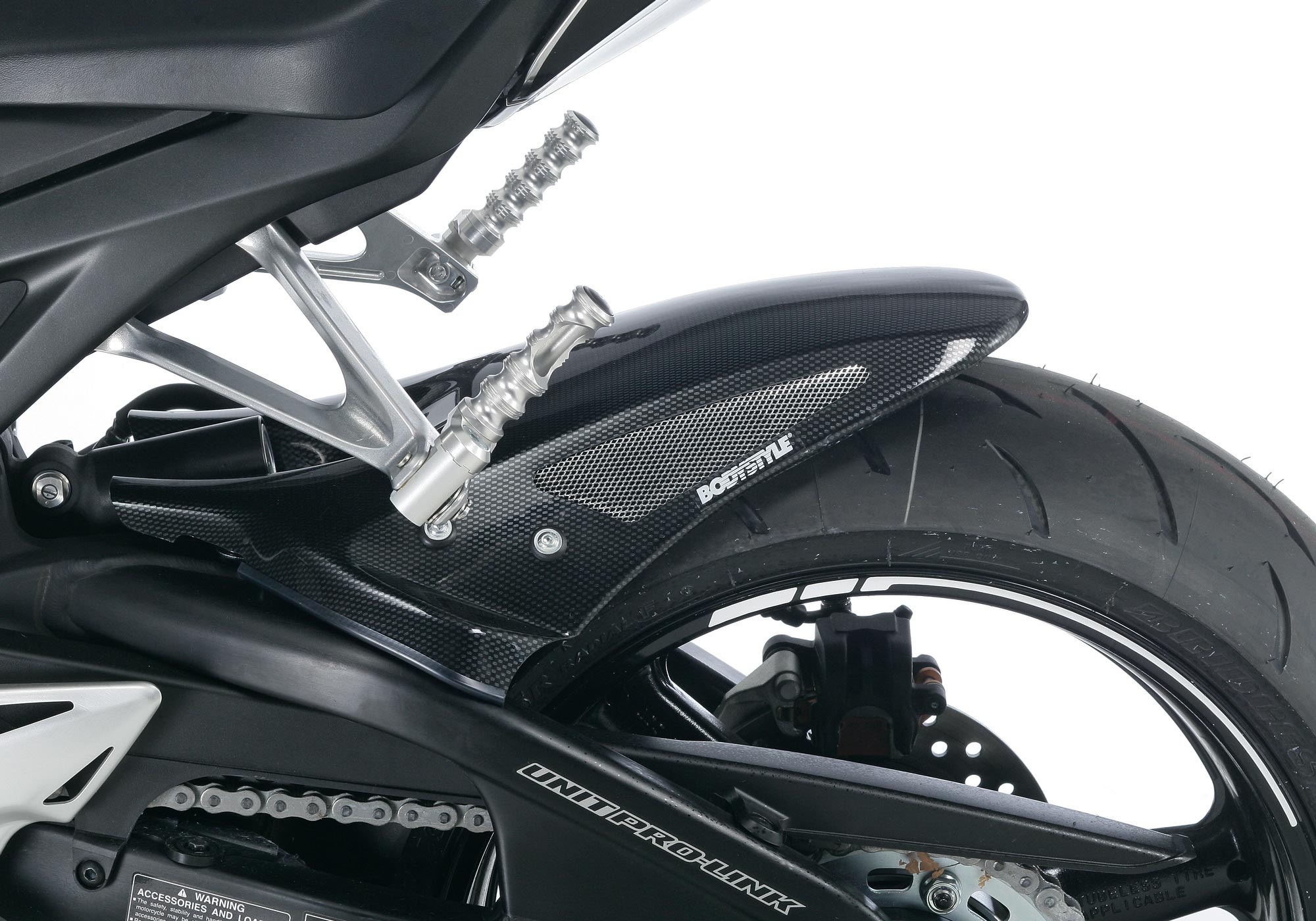 BODYSTYLE bakre hugger ABS plast kol utseende Figur 1