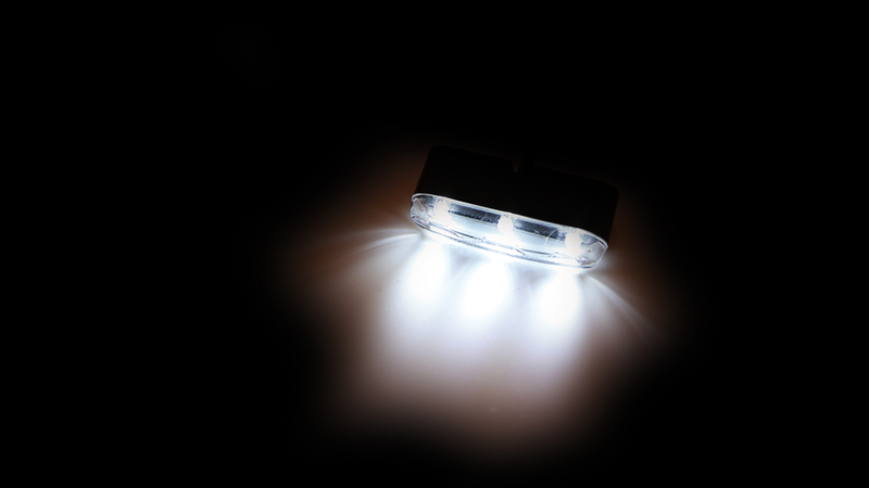 HIGHSIDER smart LED Parkeringsljus Svart Tri-LED, Med Hållare Och Självhäftande Folie, 12V (1st) Figur 5