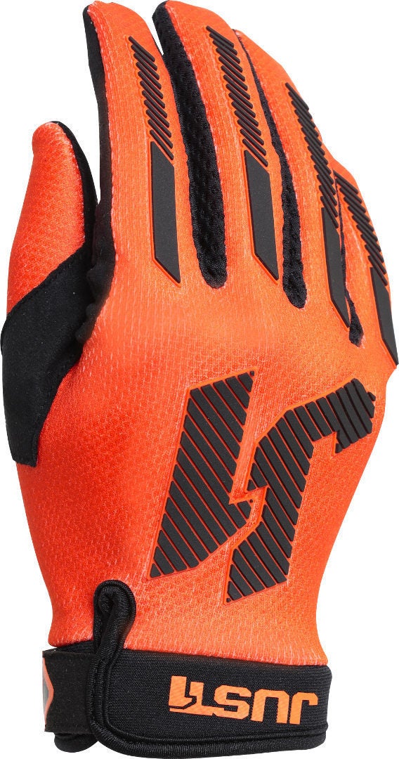Just1 J-Force X Luvas de motocross Laranja/Preto M Figura 1