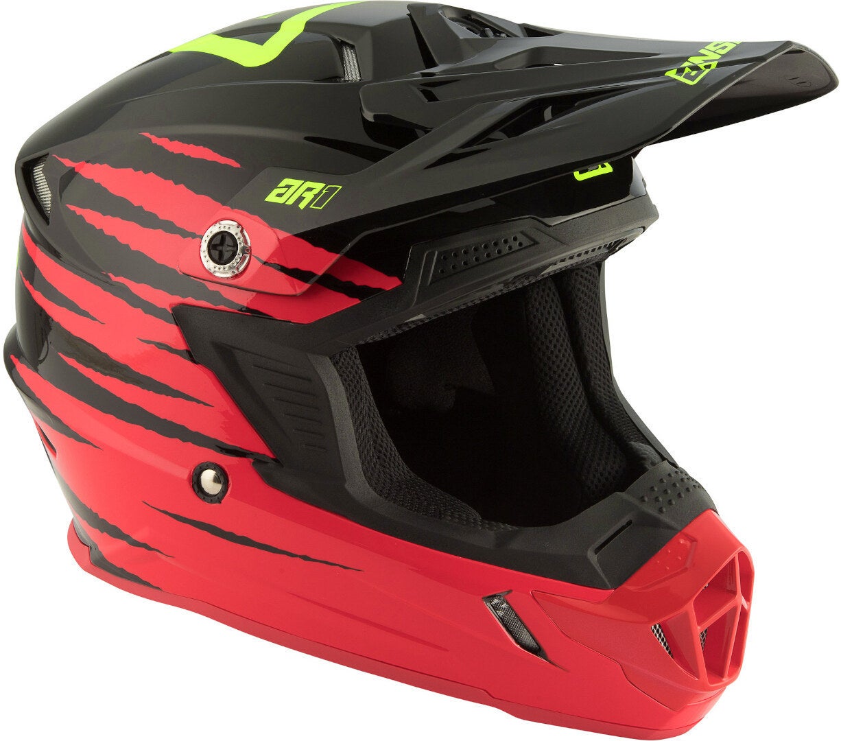 Answer AR-1 Pro Glow Casque de motocross Rouge/Noir XL (61/63) Figure 2