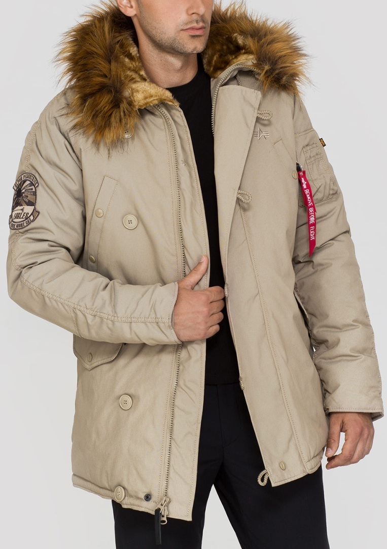 Alpha Industries Explorer Jas Khaki XXL Figuur 5