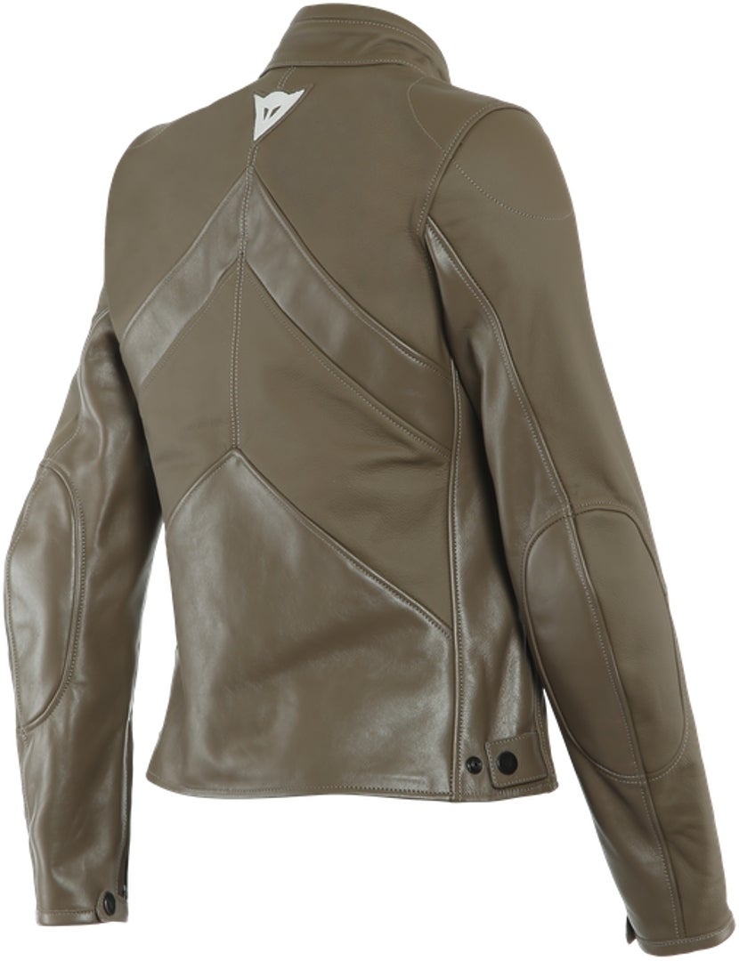 Dainese Santa Monica Damen Motorrad Lederjacke hellbraun 42 Abbildung 2