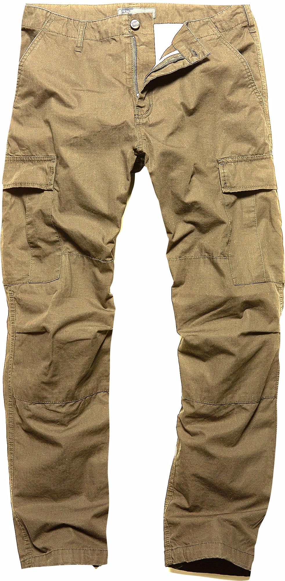 Vintage Industries Tyrone BDU Broek Donkere Khaki 33 Figuur 1