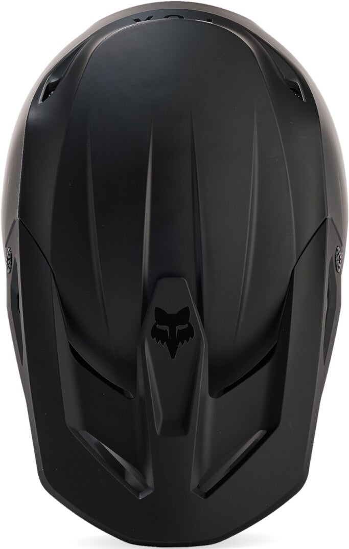 FOX V1 Matte Black 2023 Casco Motocross Giovanile Y/S (49/51) Figura 7
