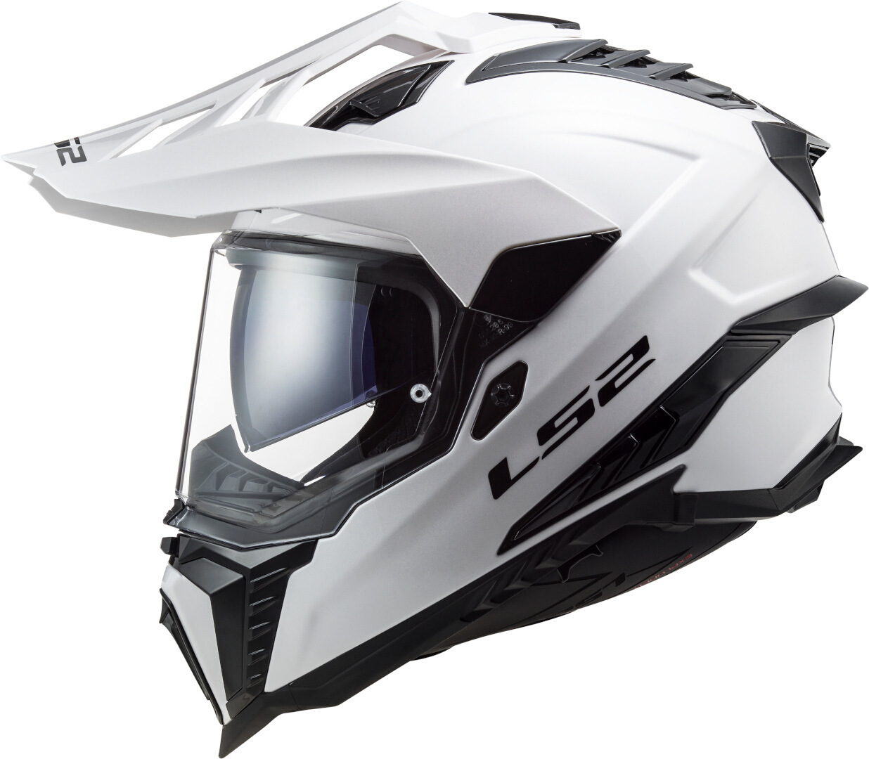 LS2 MX701 Explorer Solid Motocross Helmet white M (57/58) Figure 2