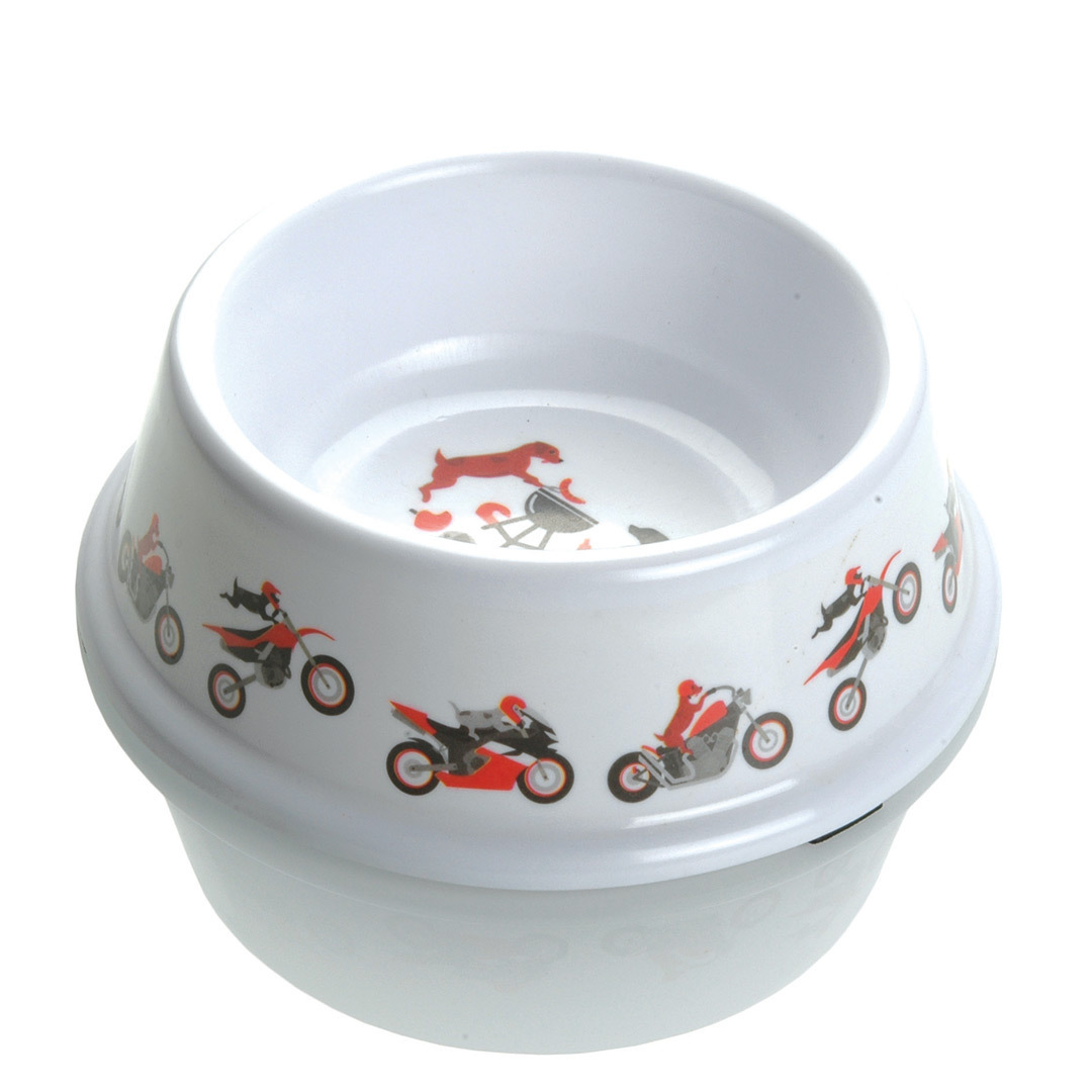 Booster Câine cu bol de mâncare (18,5 cm) Figura 1
