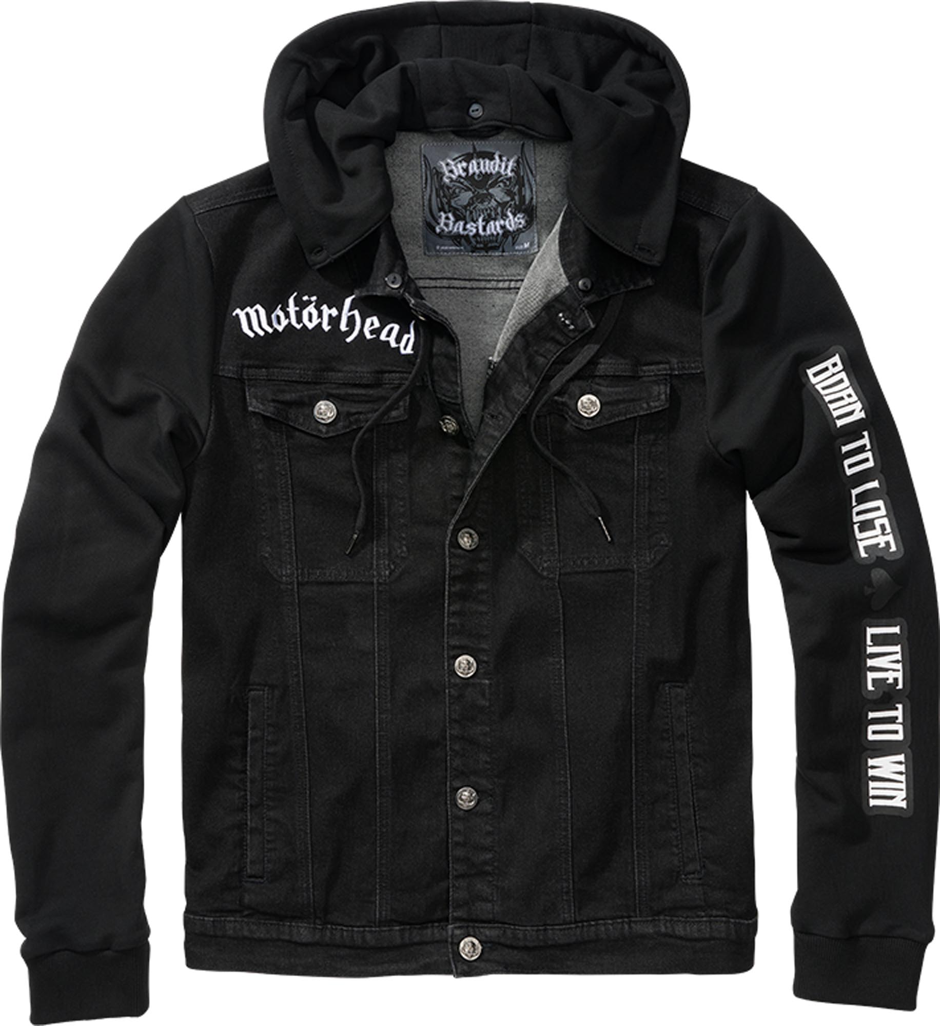 Brandit Motörhead Cradock Denim Bunda S Obrázok 1