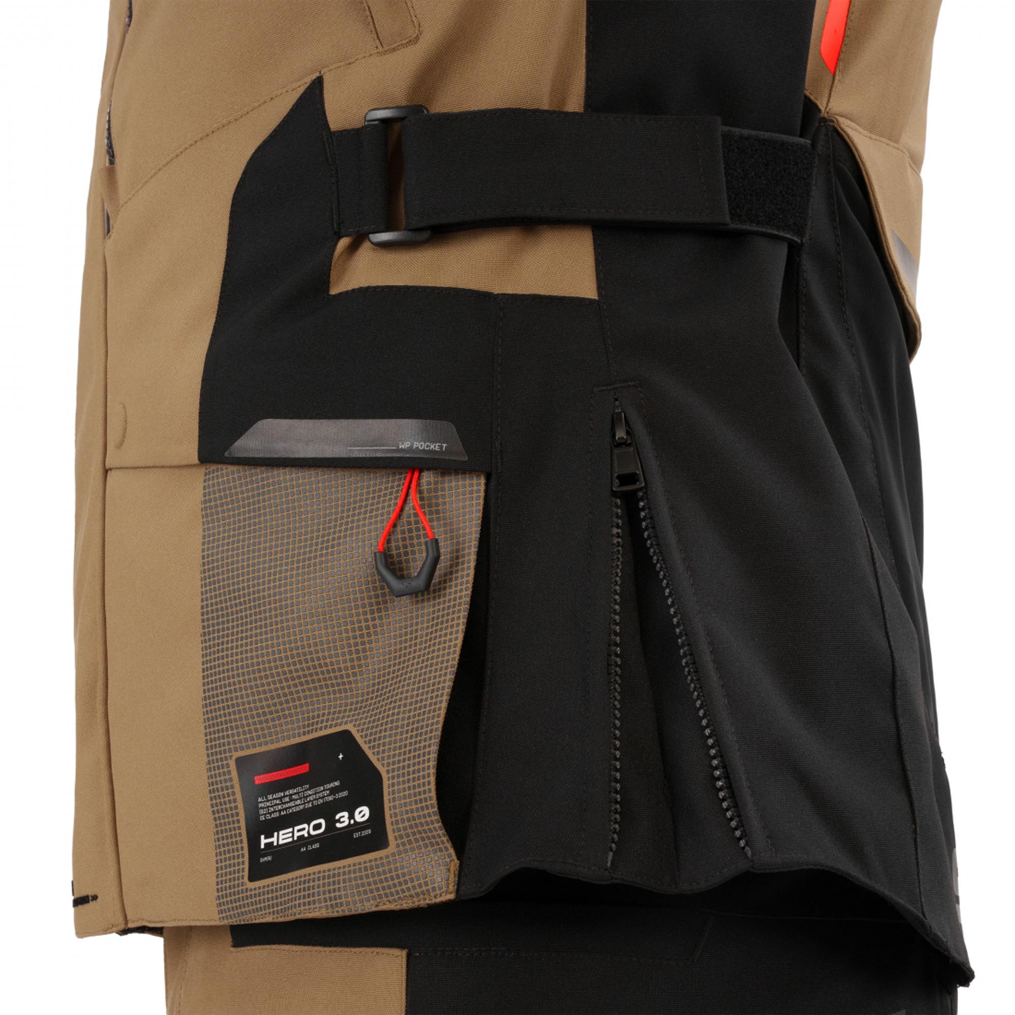 SHIMA Hero 3.0 Motorrad Textiljacke braun M Abbildung 18