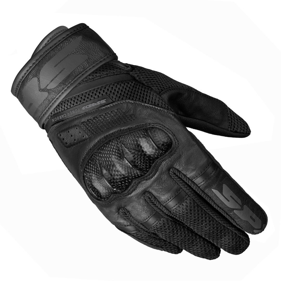 Spidi Power Carbon Motorradhandschuhe schwarz L Abbildung 1