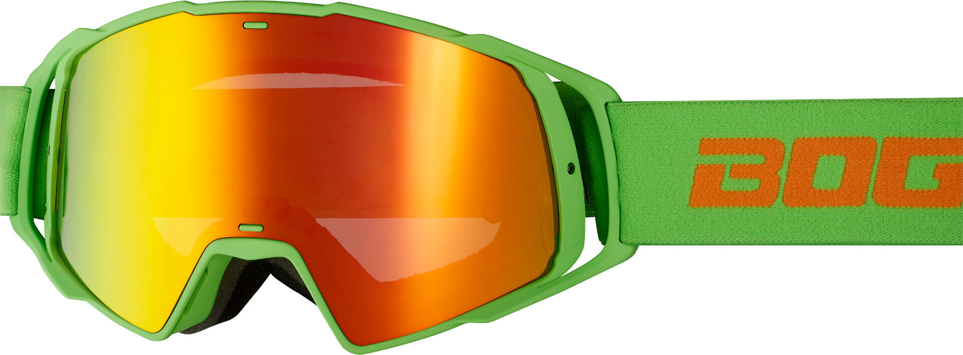 Bogotto B-Faster Ochelari de motocross verde/portocaliu Figura 1