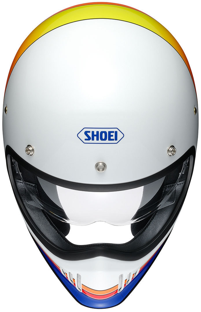 Shoei EX-Zero Equation Kask biały/czerwony/żółty M (57/58) Rysunek 3